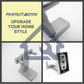 HEMOS STAINLESS STEEL SUS 304  BATHROOM ACCESSORIES FITTINGS TOWEL HOOK HM-82800 (MATT BLACK,SILVER)