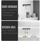 HEMOS ALUMINUM BATHROOM ACCESSORIES FITTINGS CLOTH HOOK HM-81004,81005,81006 (MATT BLACK,SILVER)