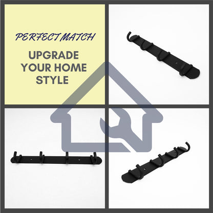 HEMOS ALUMINUM BATHROOM ACCESSORIES FITTINGS CLOTH HOOK HM-81004,81005,81006 (MATT BLACK,SILVER)