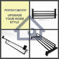HEMOS STAINLESS STEEL SUS 304  BATHROOM ACCESSORIES FITTINGS TOWEL RACK HM-82809 (MATT BLACK)