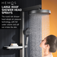 HEMOS BATHROOM FAUCET 4 MODE BRASS MIXER EXPOSED GREY SHOWER SETS SET MANDIAN HM-19095-MG