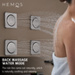 HEMOS BATHROOM BRASS 4 MODE CONCEALED MIXER SHOWER SETS WITH DIGITAL DISPLAY MATT GRAY SET MANDIAN HM-19101-MG