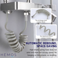 HEMOS BATHROOM FAUCET 4 MODE STAINLESS STEEL 304 MIXER EXPOSED MATT SILVER & GRAY SHOWER SETS HM-19093