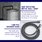 HEMOS BATHROOM FAUCET 3 MODE SUS304 STEEL WITH BRASS CARTRIDGE MIXER RAIN SHOWER SETS SET MANDIAN HM-19116-MB,MG