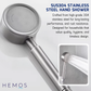 HEMOS BATHROOM FAUCET 4 MODE STAINLESS STEEL 304 MIXER EXPOSED MATT SILVER & GRAY SHOWER SETS HM-19093