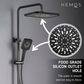 HEMOS BATHROOM FAUCET 3 MODE SUS304 STEEL WITH BRASS CARTRIDGE MIXER RAIN SHOWER SETS SET MANDIAN HM-19116-MB,MG