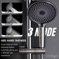 HEMOS BATHROOM FAUCET 4 MODE STAINLESS STEEL 304 MIXER EXPOSED MATT SILVER & GRAY SHOWER SETS HM-19093