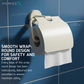 HEMOS BATHROOM FITTING SUS304 ACCESSORIES TOWEL RACK PAPER HOLDER CREAM WHITE 87SERIES