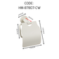 HEMOS BATHROOM FITTING SUS304 ACCESSORIES TOWEL RACK PAPER HOLDER CREAM WHITE 87SERIES