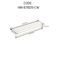 HEMOS BATHROOM FITTING SUS304 ACCESSORIES TOWEL RACK PAPER HOLDER CREAM WHITE 87SERIES