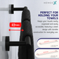 HEMOS BATHROOM FITTING SUS304 ACCESSORIES TOWEL RACK PAPER HOLDER MATT BLACK 87SERIES