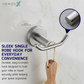 HEMOS BATHROOM FITTING SUS304 ACCESSORIES TOWEL RACK PAPER HOLDER MATT SILVER 87SERIES