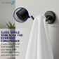 HEMOS BATHROOM FITTING SUS304 ACCESSORIES TOWEL RACK PAPER HOLDER MATT BLACK 87SERIES