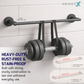 HEMOS BATHROOM FITTING SUS304 ACCESSORIES TOWEL RACK PAPER HOLDER MATT GREY 87SERIES