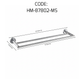 HEMOS BATHROOM FITTING SUS304 ACCESSORIES TOWEL RACK PAPER HOLDER MATT SILVER 87SERIES