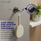HEMOS BATHROOM FITTING SUS304 ACCESSORIES TOWEL RACK PAPER HOLDER MATT GREY 87SERIES