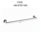 HEMOS BATHROOM FITTING SUS304 ACCESSORIES TOWEL RACK PAPER HOLDER MATT SILVER 87SERIES