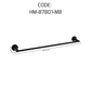 HEMOS BATHROOM FITTING SUS304 ACCESSORIES TOWEL RACK PAPER HOLDER MATT BLACK 87SERIES