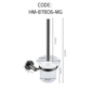 HEMOS BATHROOM FITTING SUS304 ACCESSORIES TOWEL RACK PAPER HOLDER MATT GREY 87SERIES