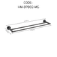 HEMOS BATHROOM FITTING SUS304 ACCESSORIES TOWEL RACK PAPER HOLDER MATT GREY 87SERIES