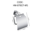 HEMOS BATHROOM FITTING SUS304 ACCESSORIES TOWEL RACK PAPER HOLDER MATT SILVER 87SERIES
