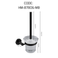 HEMOS BATHROOM FITTING SUS304 ACCESSORIES TOWEL RACK PAPER HOLDER MATT BLACK 87SERIES