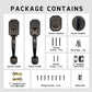 HEMOS 60-70MM DOUBLE ENTRANCE MAIN DOOR HANDLESET LOCK TOMBOL PINTU DEPAN HM-5102-MS,MB,MG