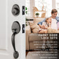 HEMOS 60-70MM DOUBLE ENTRANCE MAIN DOOR HANDLESET LOCK TOMBOL PINTU DEPAN HM-5103-MS,MB,MG