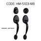 HEMOS 60-70MM DOUBLE ENTRANCE MAIN DOOR HANDLESET LOCK TOMBOL PINTU DEPAN HM-5103-MS,MB,MG