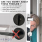HEMOS 60-70MM ONE-SIDED SECURITY SINGLE THUMBTUM DEADBOLT HOUSE DOOR LOCK HM-5403-MS,MB,MG