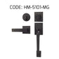HEMOS 60-70MM DOUBLE ENTRANCE MAIN DOOR HANDLESET LOCK TOMBOL PINTU DEPAN HM-5101-MS,MB,MG