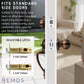 HEMOS 60-70MM DOUBLE ENTRANCE MAIN DOOR HANDLESET LOCK ANTIQUE COOPER TOMBOL PINTU DEPAN HM-5104-AC