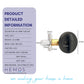 HEMOS 60-70MM ONE-SIDED SECURITY SINGLE THUMBTUM DEADBOLT HOUSE DOOR LOCK HM-5403-MS,MB,MG