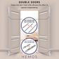 HEMOS SOLID SUS304 STAINLESS STEEL FLUSH BOLT FOR DOUBLE DOOR LOCK CONCEALED SLIDING LATCH