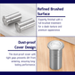 HEMOS SOLID SUS304 STAINLESS STEEL FLUSH BOLT FOR DOUBLE DOOR LOCK CONCEALED SLIDING LATCH