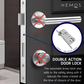 HEMOS 38-50MM SOLID SUS304 STAINLESS STEEL MORTISE LOCK/MORTISE ROLLER