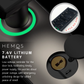 HEMOS 5 IN 1 TUYA SMART DIGITAL DOOR LOCK WITH DOORBELL FOR HOME FINGERPRINT PASSWORD CARD HM-D3