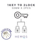 HEMOS 40/50MM SUS 304 STAINLESS STEEL MOTOR HOUSE SECURITY SAFETY ANTI-CUT PADLOCK KUNCI MANGGA