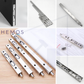 HEMOS SOLID SUS304 STAINLESS STEEL FLUSH BOLT FOR DOUBLE DOOR LOCK CONCEALED SLIDING LATCH