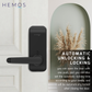 HEMOS 5 IN 1 TTLOCK SMART DOOR LOCK APP REMOTE UNLOCK FINGERPRINT PASSWORD CARD ANTI-THEFT HM-D7
