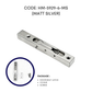 HEMOS SOLID SUS304 STAINLESS STEEL FLUSH BOLT FOR DOUBLE DOOR LOCK CONCEALED SLIDING LATCH