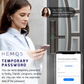 HEMOS 5 IN 1 TUYA SMART DIGITAL DOOR LOCK WITH DOORBELL FOR HOME FINGERPRINT PASSWORD CARD HM-D3