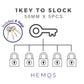 HEMOS 40/50MM SUS 304 STAINLESS STEEL MOTOR HOUSE SECURITY SAFETY ANTI-CUT PADLOCK KUNCI MANGGA