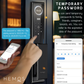 HEMOS 6 IN 1 TUYA SMART DOOR LOCK FULLY AUTOMATIC HD SECURITY CAMERA WITH INTERCOM FUNCTION HM-D2