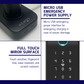 HEMOS 5 IN 1 TTLOCK SMART DOOR LOCK APP REMOTE UNLOCK FINGERPRINT PASSWORD CARD ANTI-THEFT HM-D7