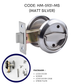 HEMOS 32-47MM KEYLESS POCKET DOOR LOCK HIDDEN RECESSED CUP INSTALL DOOR HANDLES HM-5931-MS