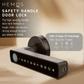 HEMOS 4 IN 1 TTLOCK 60/70MM SMART HANDLE DOOR LOCK APP REMOTE UNLOCK FINGERPRINT PASSWORD HM-D6