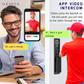 HEMOS 6 IN 1 TUYA SMART DOOR LOCK FULLY AUTOMATIC HD SECURITY CAMERA WITH INTERCOM FUNCTION HM-D2
