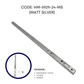 HEMOS SOLID SUS304 STAINLESS STEEL FLUSH BOLT FOR DOUBLE DOOR LOCK CONCEALED SLIDING LATCH