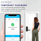 HEMOS 5 IN 1 TTLOCK SMART DOOR LOCK APP REMOTE UNLOCK FINGERPRINT PASSWORD CARD ANTI-THEFT HM-D7
